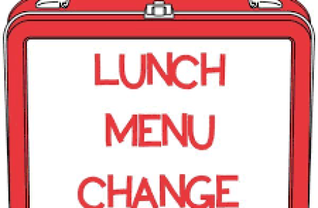 Lunch Box with Lunch Menu Change