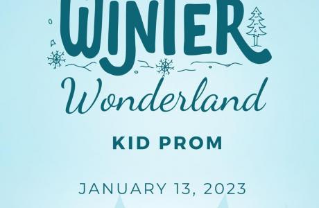 Flier for kid prom