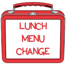 Lunch Box with Lunch Menu Change